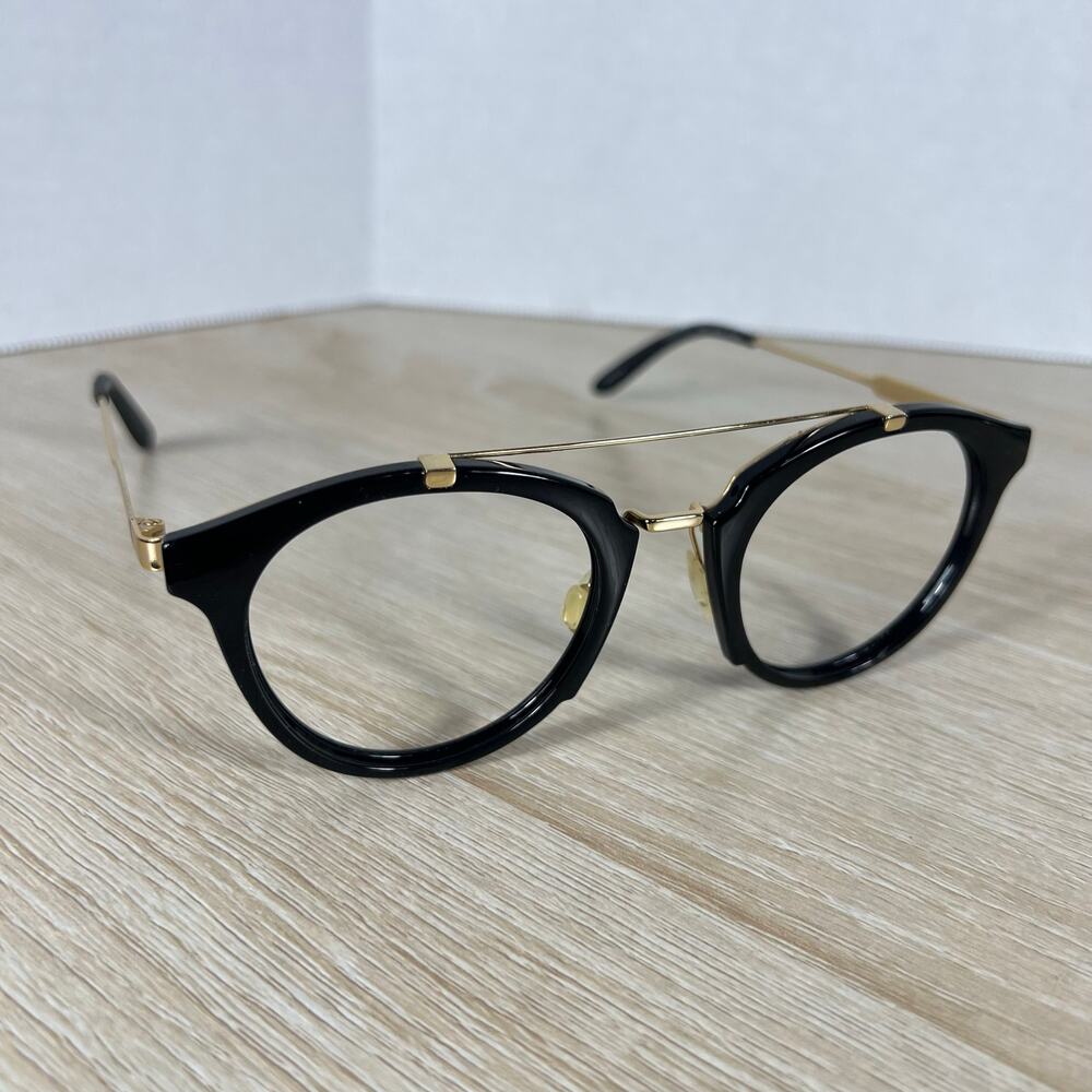 Carrera 126/S 6UBNR Sunglasses FRAMES ONLY Black Gold 49-22-145